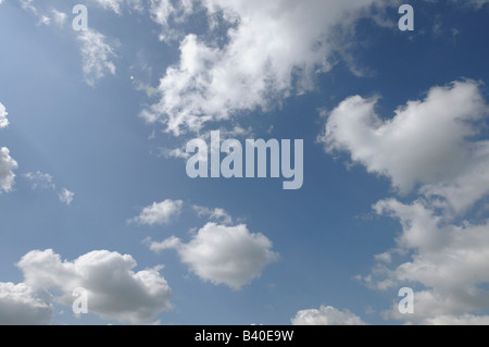 Cielo e nuvole Foto Stock