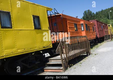 "Hobo Inn' Mount Rainier Railroad pranzo treno società Elba Washington WA USA Foto Stock