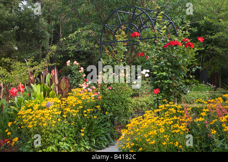 WA, Seattle, Carl S. inglese, Jr., Giardino a Hiram M. Chittenden si blocca Foto Stock