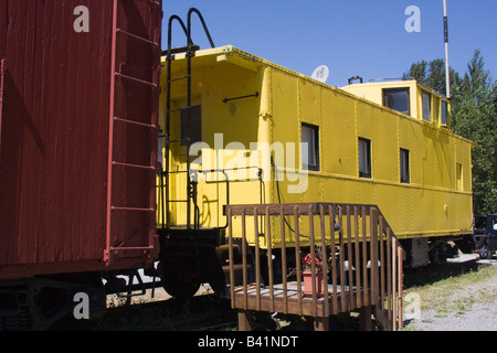 "Hobo Inn' Mount Rainier Railroad pranzo treno società Elba Washington WA USA Foto Stock