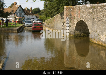 Inghilterra Kent Eynsford bridge Foto Stock