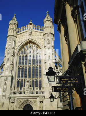 Abbazia di Bath, Somerset, Inghilterra, Regno Unito, GB Foto Stock