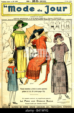 La Mode du Jour francese rivista di moda 17 maggio 1923 per il solo uso editoriale Foto Stock