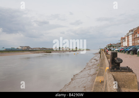 La banchina del porto di Kings Lynn Norfolk England Regno Unito Foto Stock