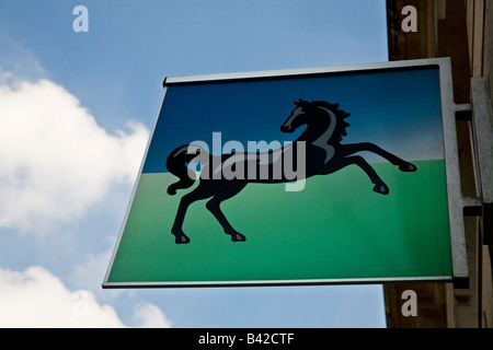 Lloyds TSB Bank filiale nella città di Londra Foto Stock