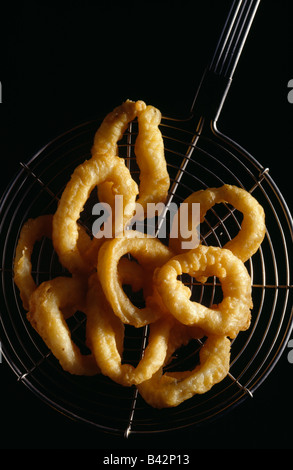 Frittelle di Calamar Foto Stock