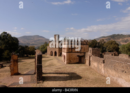 Emperior Fasselas Palace Gonder Etiopia Foto Stock