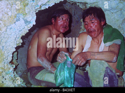 Miniere di argento, Potosi, Bolivia Foto Stock