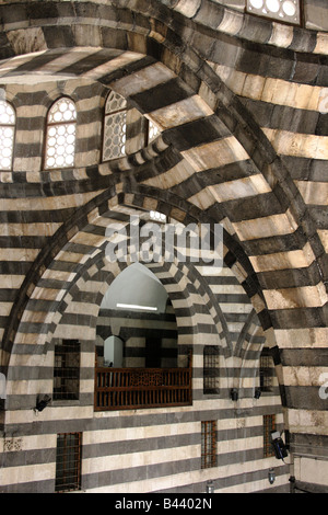 Khan Asad Pasha al-Azm, Damasco, Siria Foto Stock