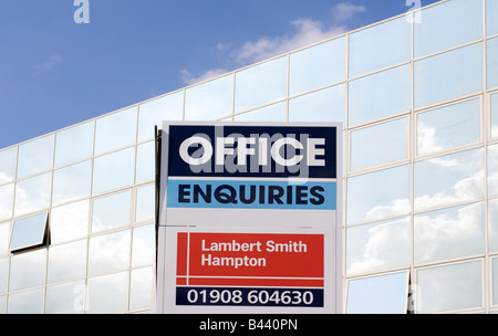 Affitto uffici centrale di Milton Keynes Buckinghamshire Foto Stock