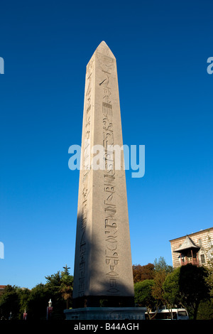 L'Obelisco Egiziano Hippodrome Sultanahamet Istanbul Turchia Foto Stock