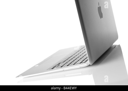 Notebook elegante Aprire Foto Stock