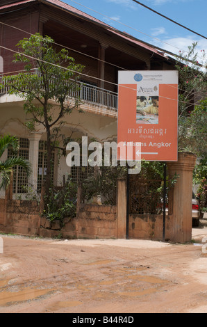 Artigiani Angkor, Siem Reap, Cambogia Foto Stock