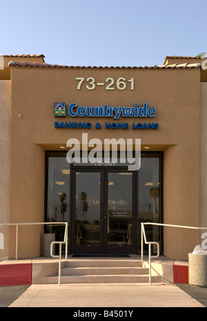 Countrywide California basata creditore ipotecario di office in Palm Springs California Foto Stock