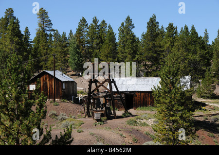 La miniera di incomparabile, Denver, una delle più famose miniere in Colorado. Foto Stock