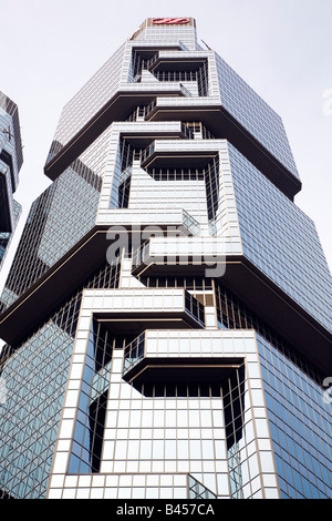 Cina, Hong Kong, Lippo Center Foto Stock