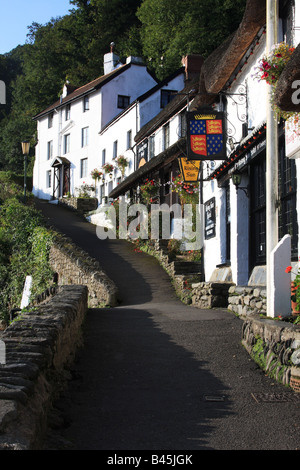 Mars Hill Lynmouth Foto Stock