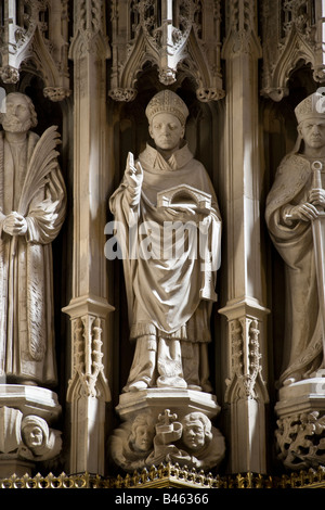 Grande schermo la Southwark Cathedral Londra Foto Stock