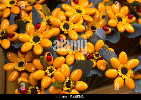 Confetti o confetti, Sulmona, Abruzzo, Italia. Foto Stock