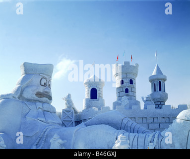 Sapporo Snow Festival, Sapporo, Hokkaido, Giappone Foto Stock