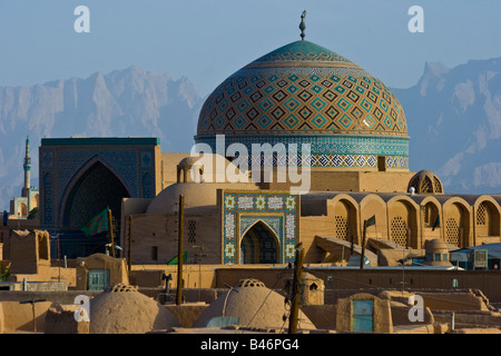 Jameh Masjid o Moschea del Venerdì in Yazd Iran Foto Stock