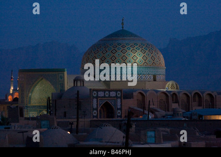 Jameh Masjid o Moschea del Venerdì in Yazd Iran Foto Stock