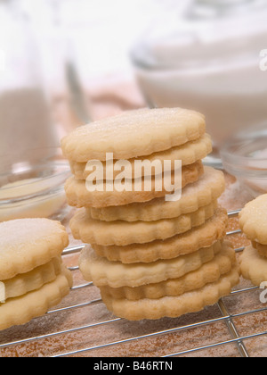 Pila di cookie Foto Stock