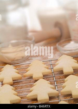 Biscotti di Natale Foto Stock