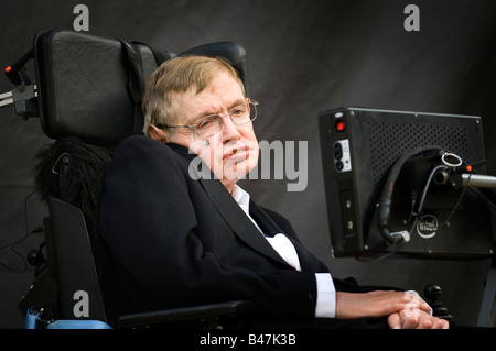 Stephen William Hawking CH CBE FRS FRSA Foto Stock