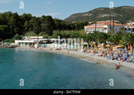 Gagou Beach nella città di Samos Samos Grecia 2008 Foto Stock