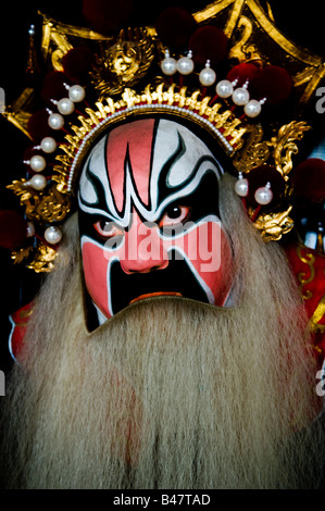 Per il cinese tradizionale maschera di opera Foto Stock