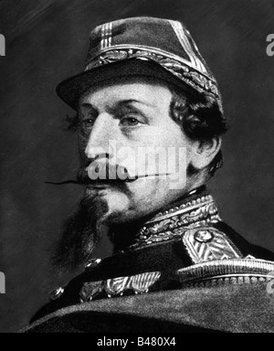Napoleone III, 20.4.1808 - 9.1.1873, imperatore dei francesi 2.12.1852 - 2.9.1870, ritratto, dopo litografia, circa 1860, Foto Stock