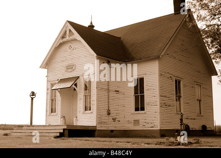 Immagine di una vecchia camera Casa della scuola Foto Stock