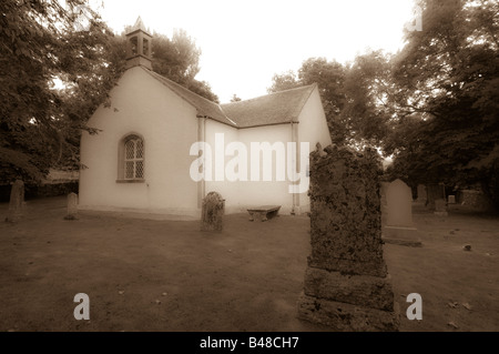 Chiesa Croick, Strathcarron, Sutherland, Scozia Foto Stock