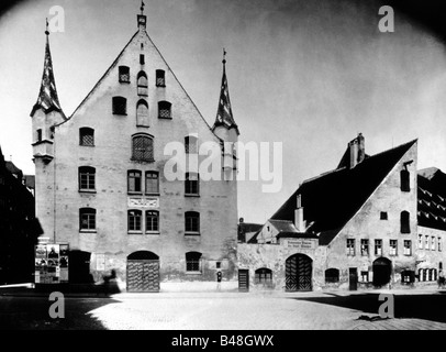 Geografia / viaggio, Germania, città, Monaco di Baviera, museo, Münchner Stadtmuseum, vista esterna, circa 1920s, , Foto Stock