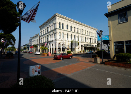 Il centro di Eureka, Humboldt County, California, Stati Uniti d'America Foto Stock