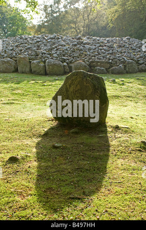 Scottish Età del Bronzo sito sepolcrale Highlands scozzesi Foto Stock