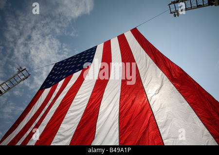 Waving Flag Foto Stock