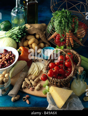 Ingredienti alimentari editoriale Foto Stock