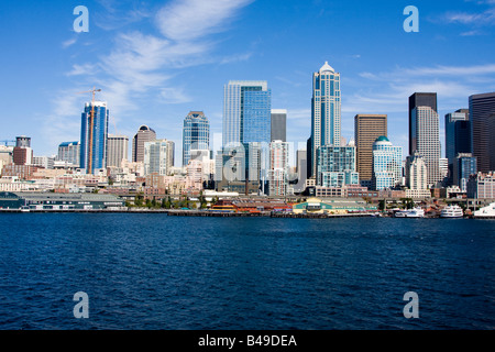 Paesaggio di Seattle Washington Foto Stock
