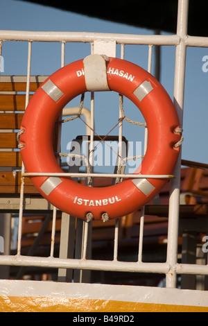 Traghetto Life Saver Istanbul Turchia Foto Stock