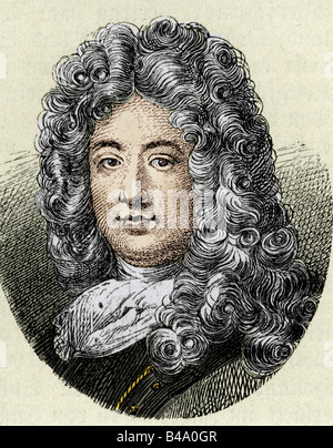 Noailles, Adrien Maurice Duke of, 29.9.1678 - 24.6.1766, Francese Generale, ritratto, incisione, 19th secolo, successivamente colorato, Maresciallo di Francia, Ministro degli Affari Esteri 1744, 18th secolo, , Foto Stock