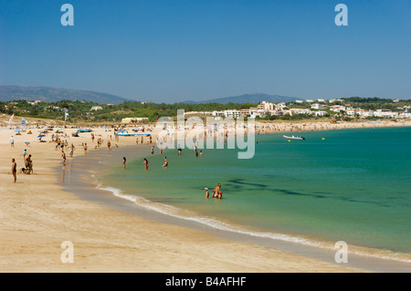 Meia Praia Beach, Lagos, Algarve, PORTOGALLO Foto Stock