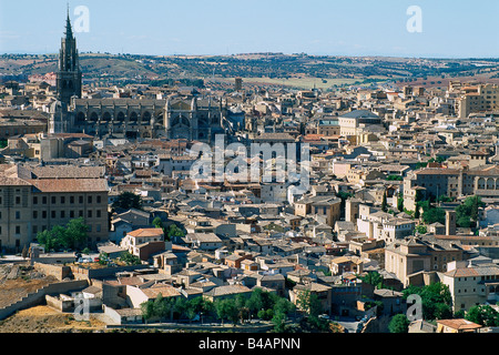 Spagna - quartiere di Madrid - vista su Toledo Foto Stock