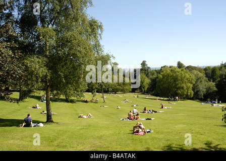 Waterlow Park In estate di Highgate Londra Foto Stock
