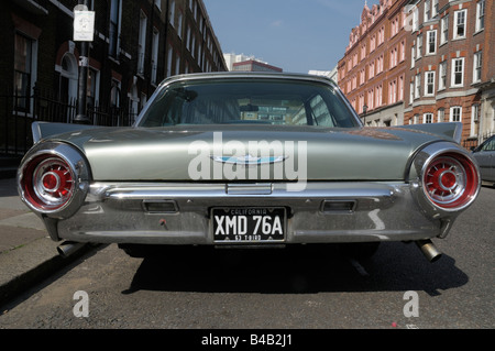 Vista posteriore di un 1963 Ford Thunderbird Foto Stock