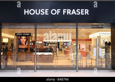 House of Fraser department store nuovo ramo aperto al centro commerciale Cabot Circus Bristol in Inghilterra nel mese di settembre 2008 Foto Stock