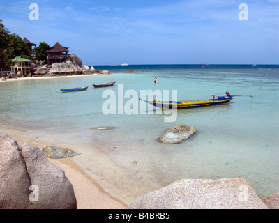 Libertà Bay, Koh Tao, Thailandia Foto Stock