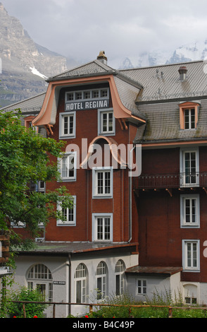 Hotel Regina Murren Bernese Oberland svizzera Foto Stock