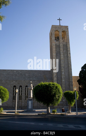 Chiesa di San Francesco di Assisi, la città di Rodi isola di Rodi, Grecia. Foto Stock